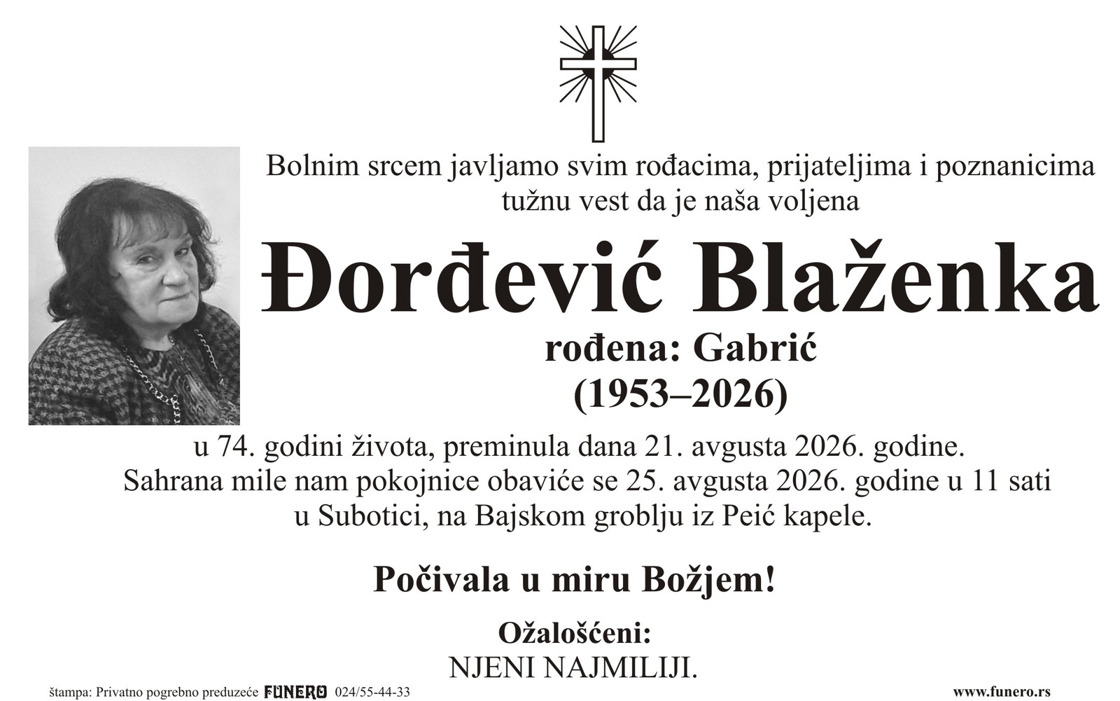 Blaženka Đorđević