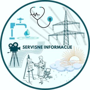 Servisne informacije za 16.09.2024. godine Servisne informacije za 16.09.2024. godine