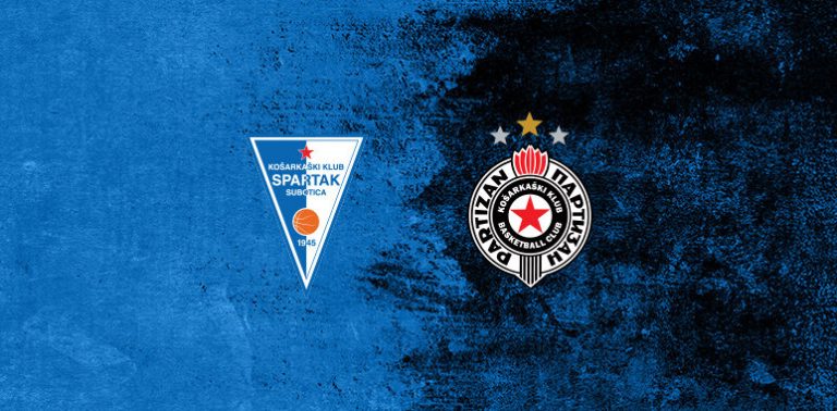 U nedelju u Hali sportova u Subotici utakmica između KK “Spartak Office shoes” i KK ” Partizan Mozzart Bet”