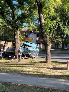 Saobraćajna nezgoda kod Ekonomskog fakulteta