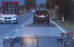 Na putu između Žednika i Subotice vozio 188,3 kilometara na čas, na delu puta gde je ograničenje 80