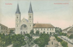 Sećanje na nekadašnji park ispred Franjevačke crkve u Subotici Sećanje na nekadašnji park ispred Franjevačke crkve u Subotici