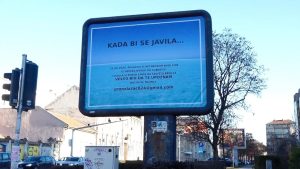 Romantična potraga u Subotici: Mladić traži devojku iz autobusa putem bilborda