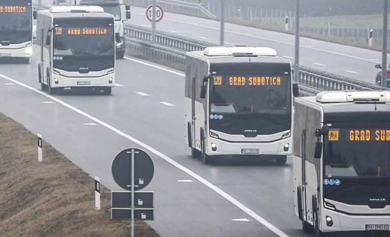 Izmenjen je red vožnje za gradski, prigradski i međumesni prevoz u Subotici