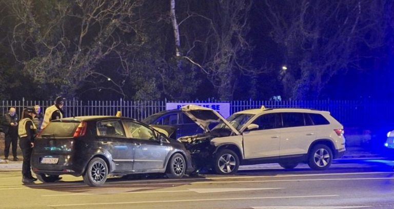Saobraćajna nesreća na Palićkom putu: Automobil prešao u suprotnu traku, pa se zakucao u drugo vozilo