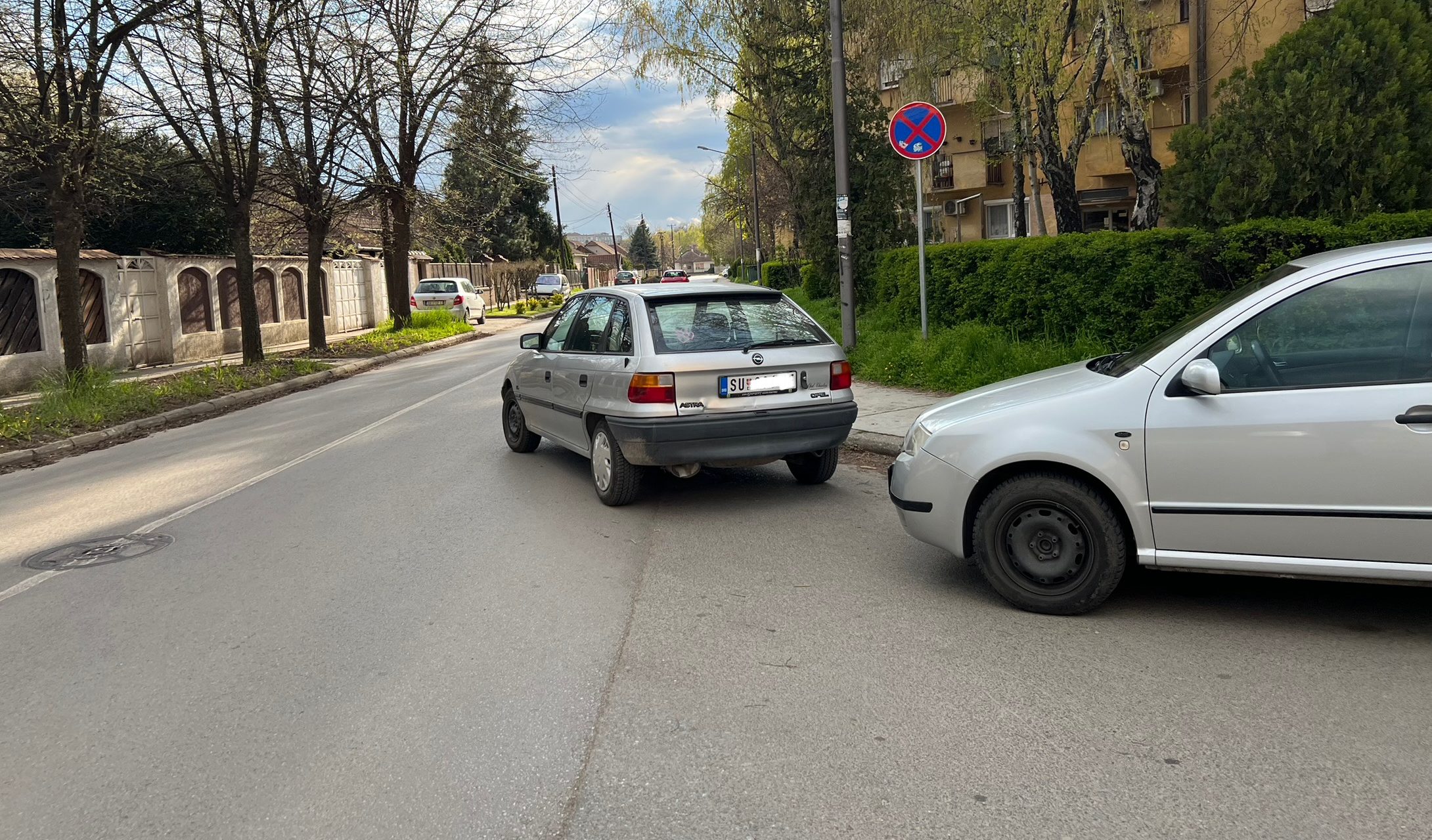 Kad ne znaš gde da parkiraš – stani na sred ulice!