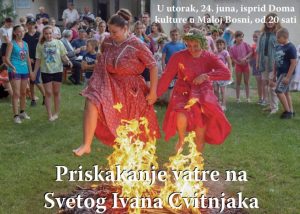 Očuvanje tradicije: Priskakanje vatre na Ivanjdan u Maloj Bosni