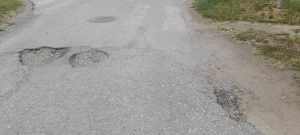 Prijava oštećenja kolovoza na kraju Baranjske ulice