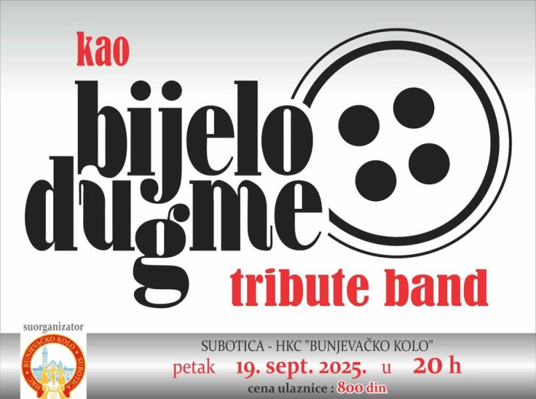 Marko Žigmanović sprema spektakl u svom gradu: „Kao Bijelo Dugme“ u Subotici! 🎶