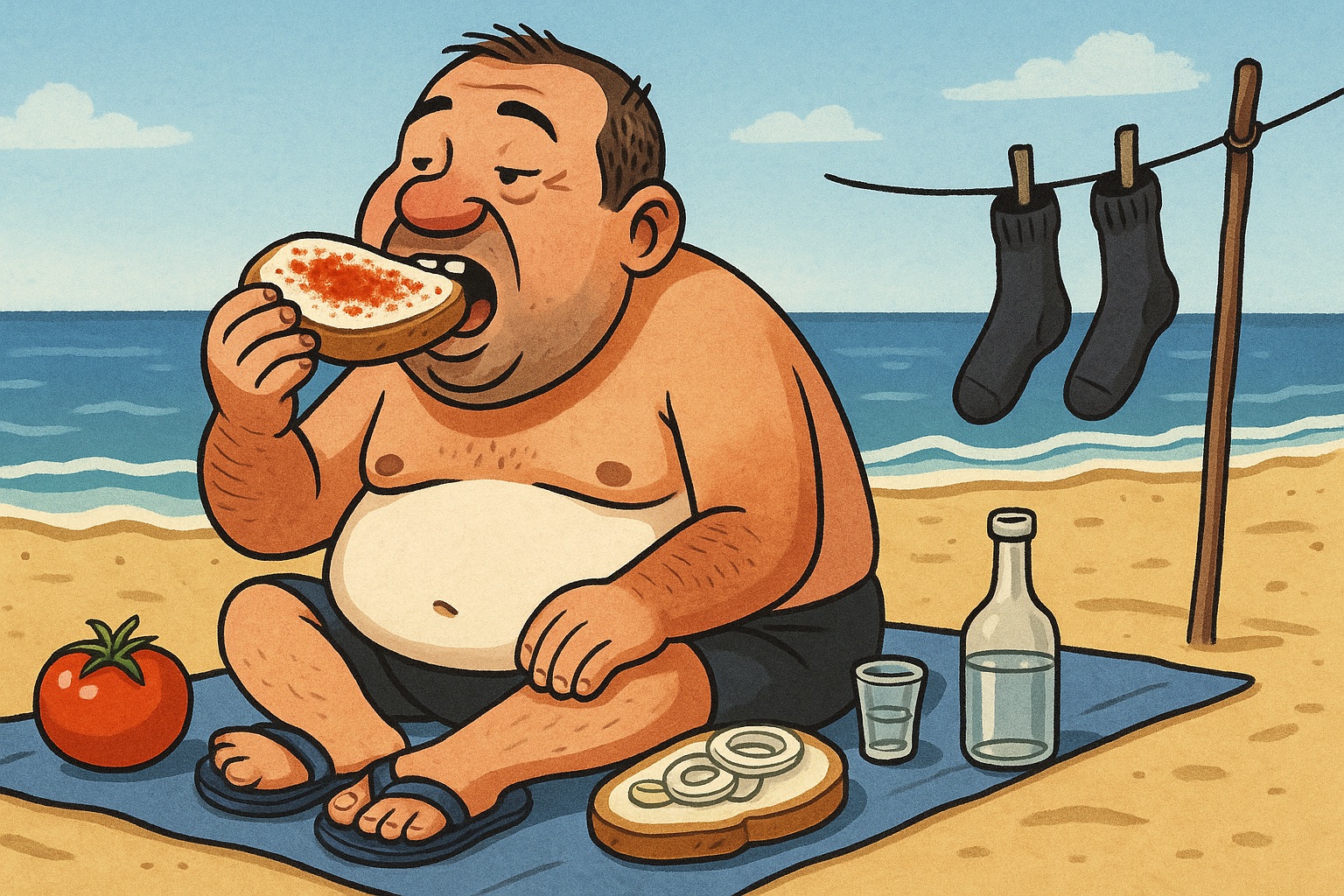 Kako prepoznati pravog Subotičanina na moru.  HUMORISTIČKI TEKST – ne shvatati ozbiljno