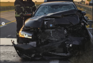 Saobraćajna nezgoda na autoputu Subotica–Novi Sad