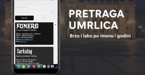 Brže i lakše do informacija: Na portalu “Suživo” od sada dostupna digitalna pretraga umrlica Brže i lakše do informacija: Na portalu “Suživo” od sada dostupna digitalna pretraga umrlica