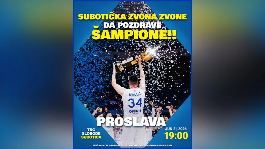 Subotica slavi šampione Srbije