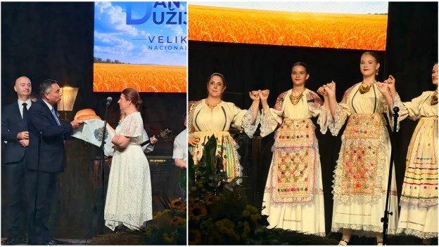 DUŽIJANCA PROSLAVILA ZAVRŠETAK ŽETVE Hleb od novog žita doneo na subotički Gradski trg priču o trajanju Bunjevaca