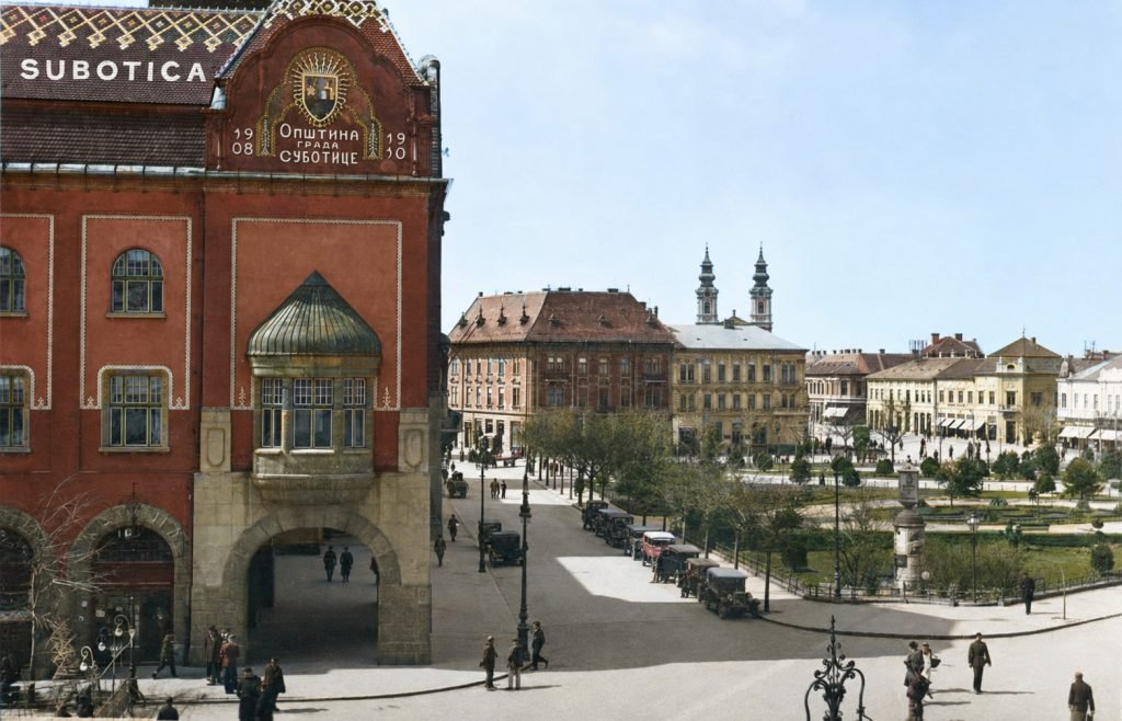 Kada stara Subotica oživi: Pogledajte centar grada u boji posle gotovo jednog veka