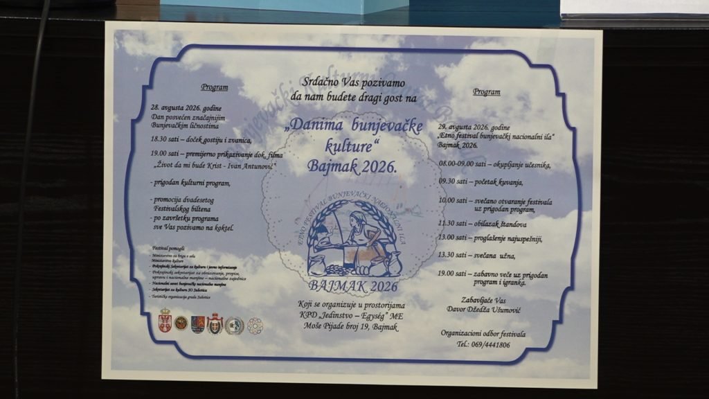 Dani bunjevačke kulture u Bajmoku