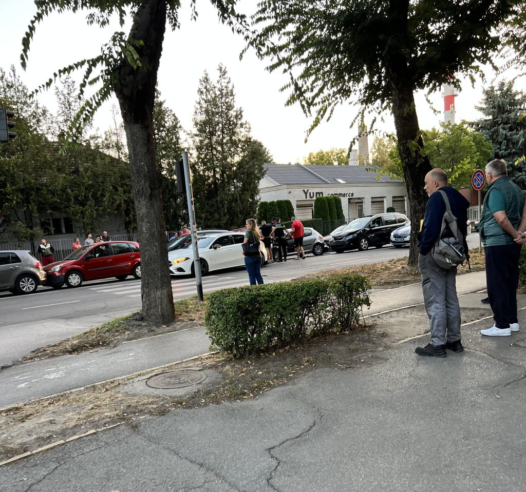 Lančani sudar na Segedinskom putu u Subotici: Otežan saobraćaj kod Policijske uprave