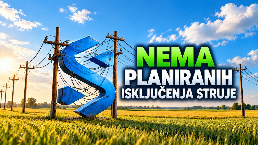 I to je vest: Za vikend u Subotici nema planiranih isključenja struje